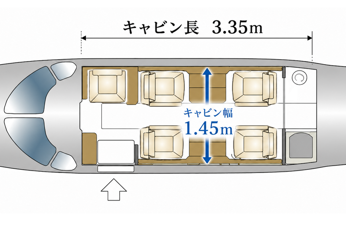キャビン図